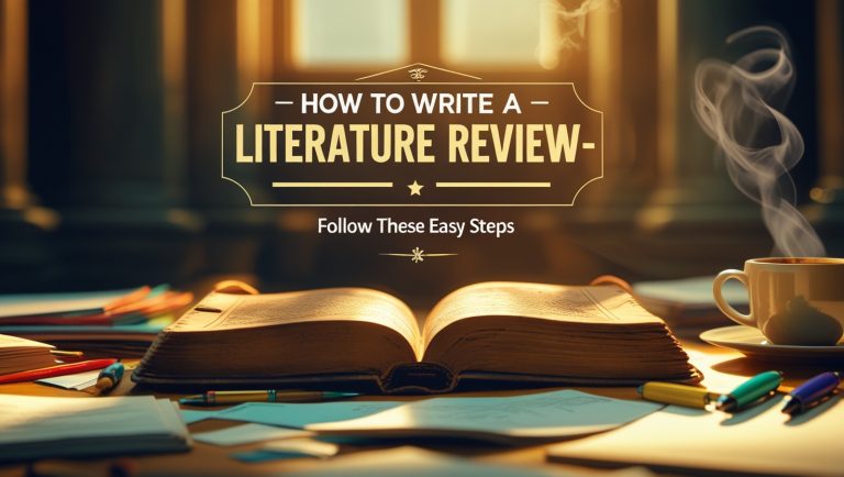 How To Write A Literature Review- Follow These Easy Steps